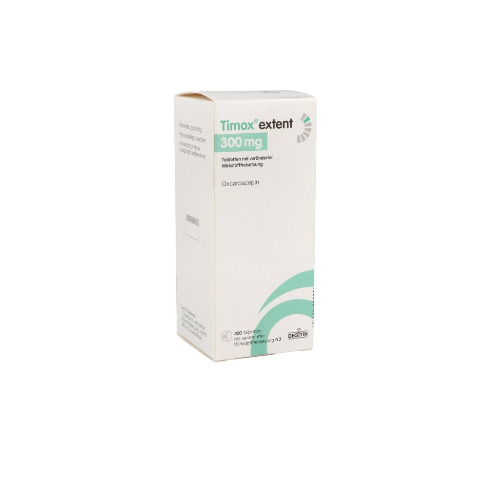 Das Produktfoto zeigt Timox Extent 300 Mg Tab.M.Veränd.Wirkst.-Frs. (200 stk) PZN 11267769