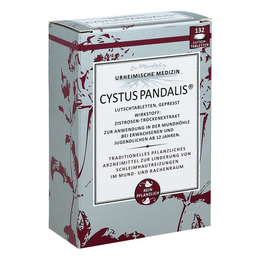 Das Produktfoto zeigt Cystus Pandalis Lutschtabletten (132 stk) PZN 11279011