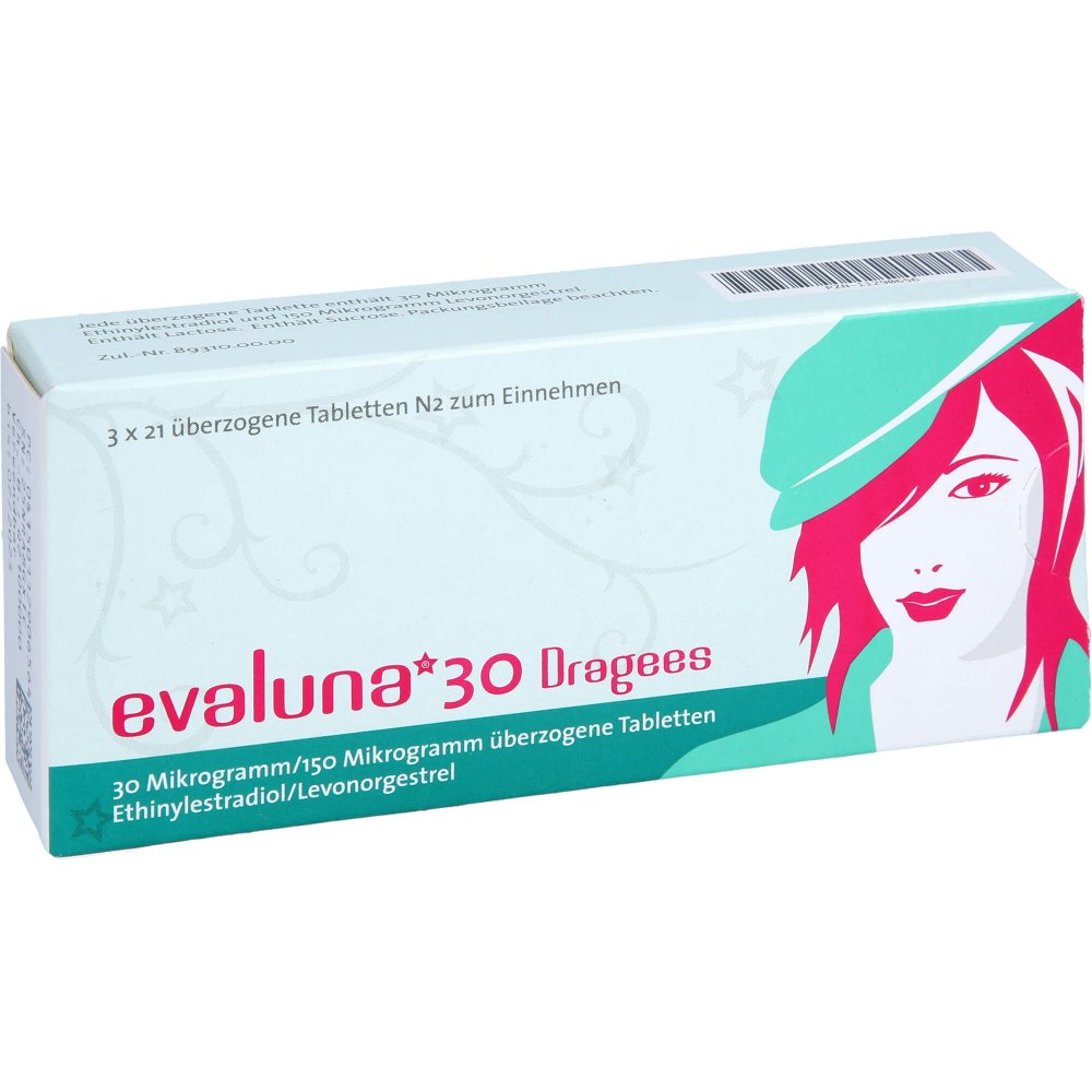 Evaluna 30 Dragees (3X21 stk)