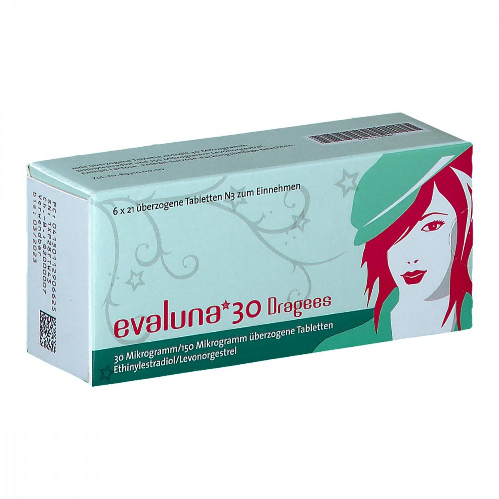 Evaluna 30 Dragees (6X21 stk)