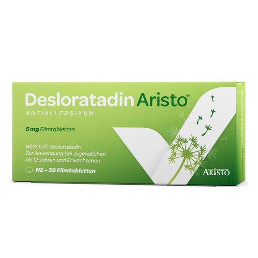 Desloratadin Aristo 5 Mg Filmtabletten (50 stk)