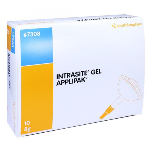 Das Produktfoto zeigt Intrasite Gel Hydrogel Wundreiniger (10X8 g) PZN 11299290