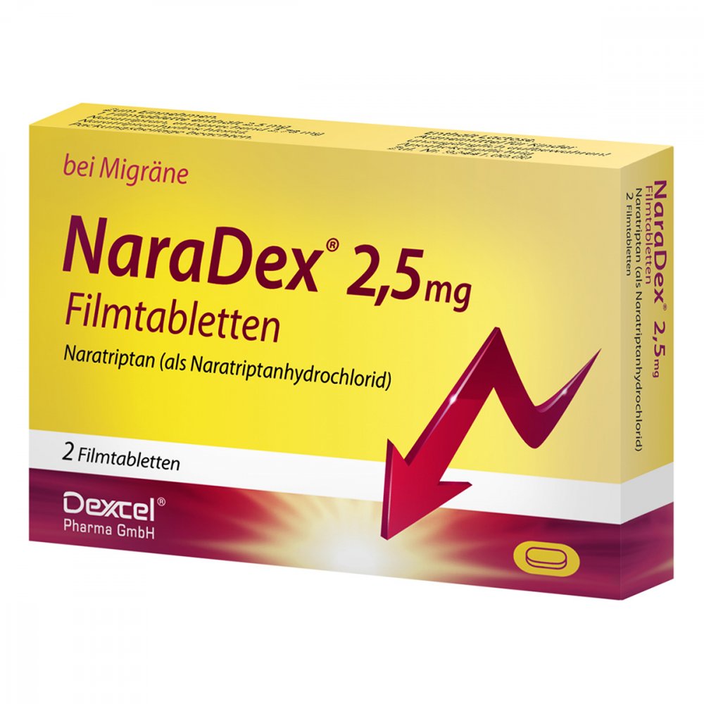 Naradex 2,5 Mg Filmtabletten (2 stk)
