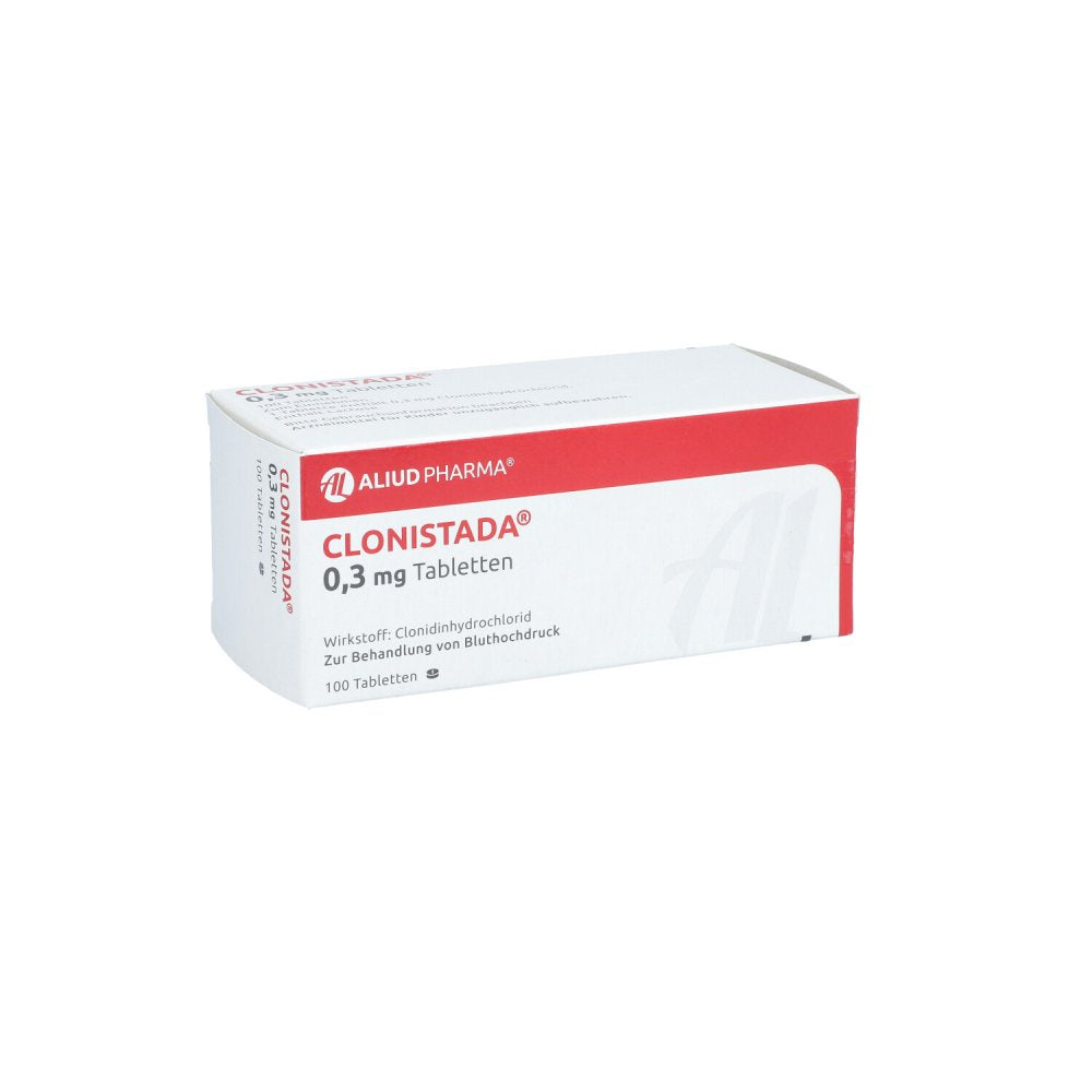 Das Produktfoto zeigt Clonistada 0,3 Mg Tabletten Aliud (100 stk) PZN 11314262