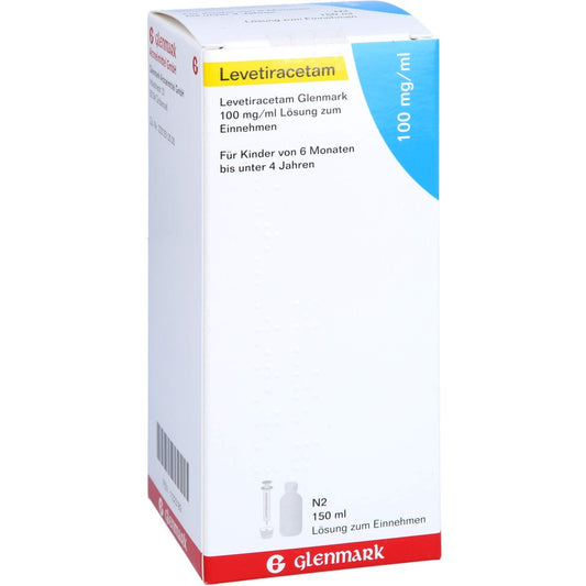 Levetiracetam Glenmark 100 Mg/Ml Lse 3ml Dos.Spr. (150 ml)