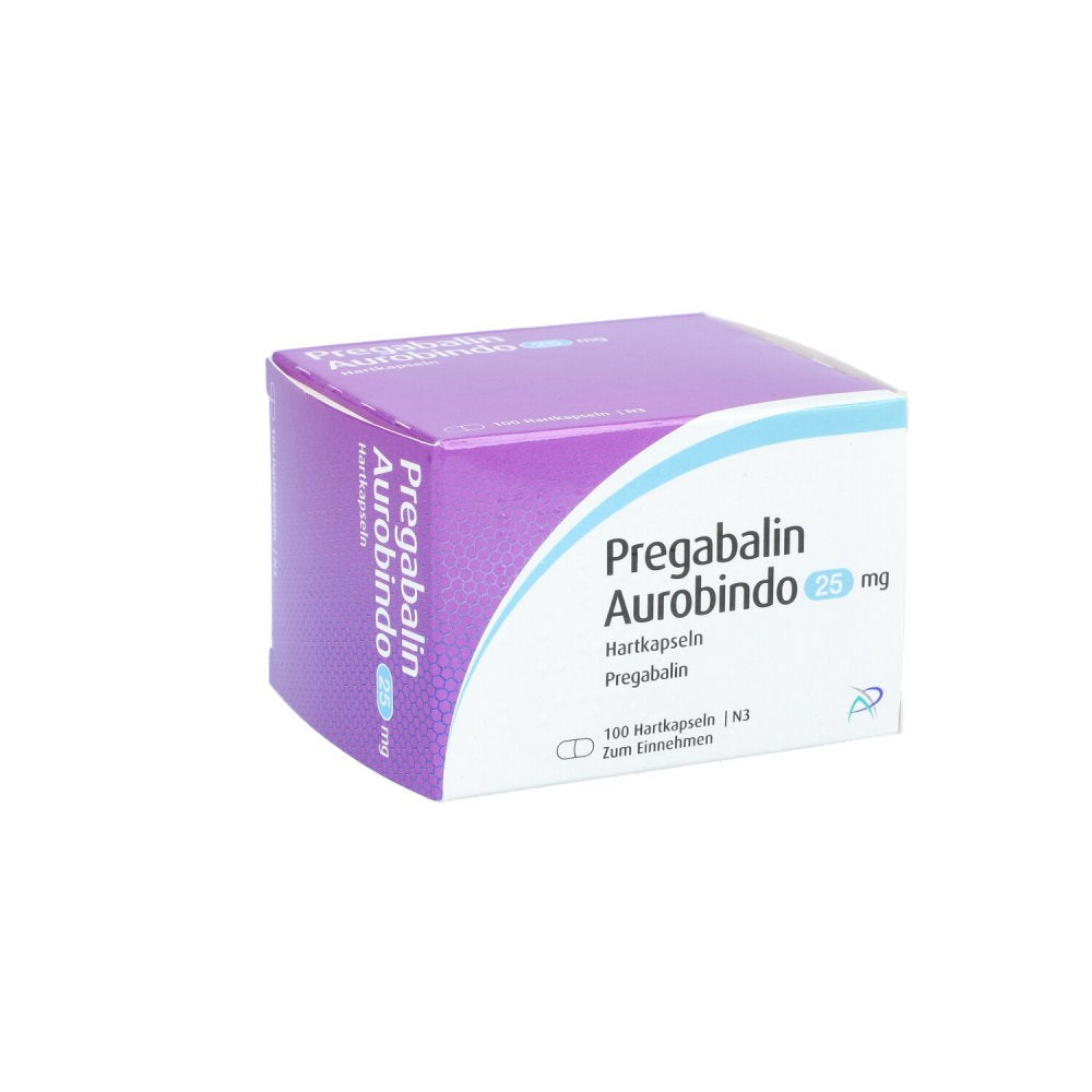 Pregabalin Aurobindo 25 Mg Hartkapseln (100 stk)