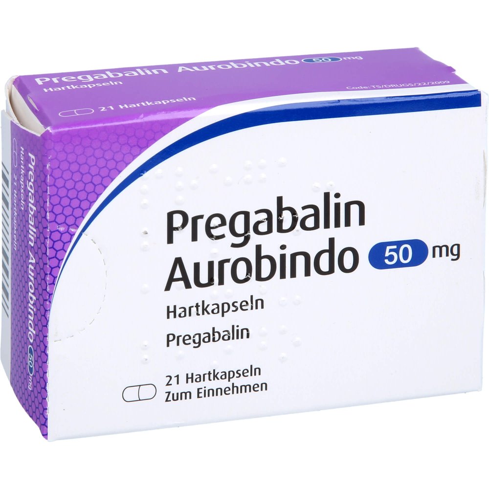 Pregabalin Aurobindo 50 Mg Hartkapseln (21 stk)