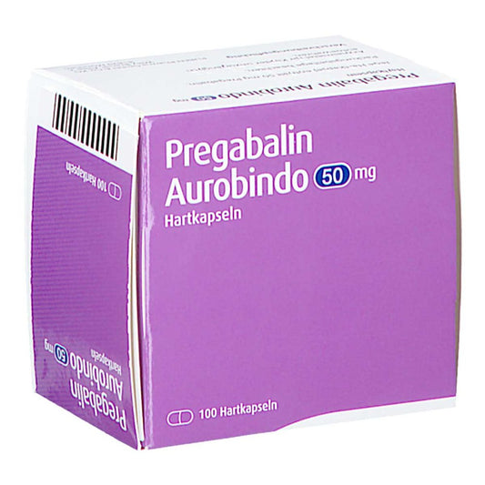 Pregabalin Aurobindo 50 Mg Hartkapseln (100 stk)