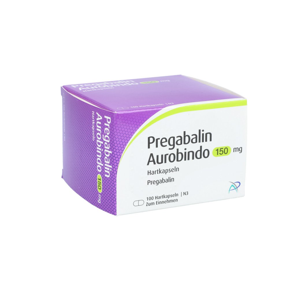 Pregabalin Aurobindo 150 Mg Hartkapseln (100 stk)