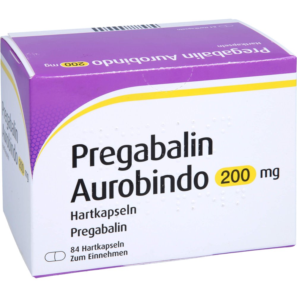 Pregabalin Aurobindo 200 Mg Hartkapseln (84 stk)