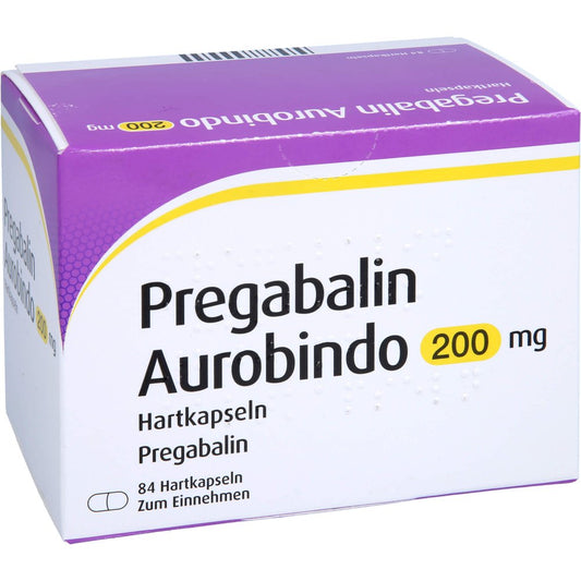 Pregabalin Aurobindo 200 Mg Hartkapseln (84 stk)