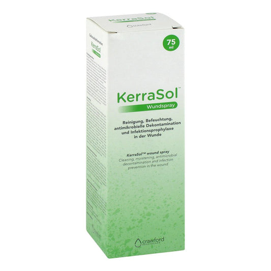Das Produktfoto zeigt Kerrasol Wundspray (75 ml) PZN 11341106