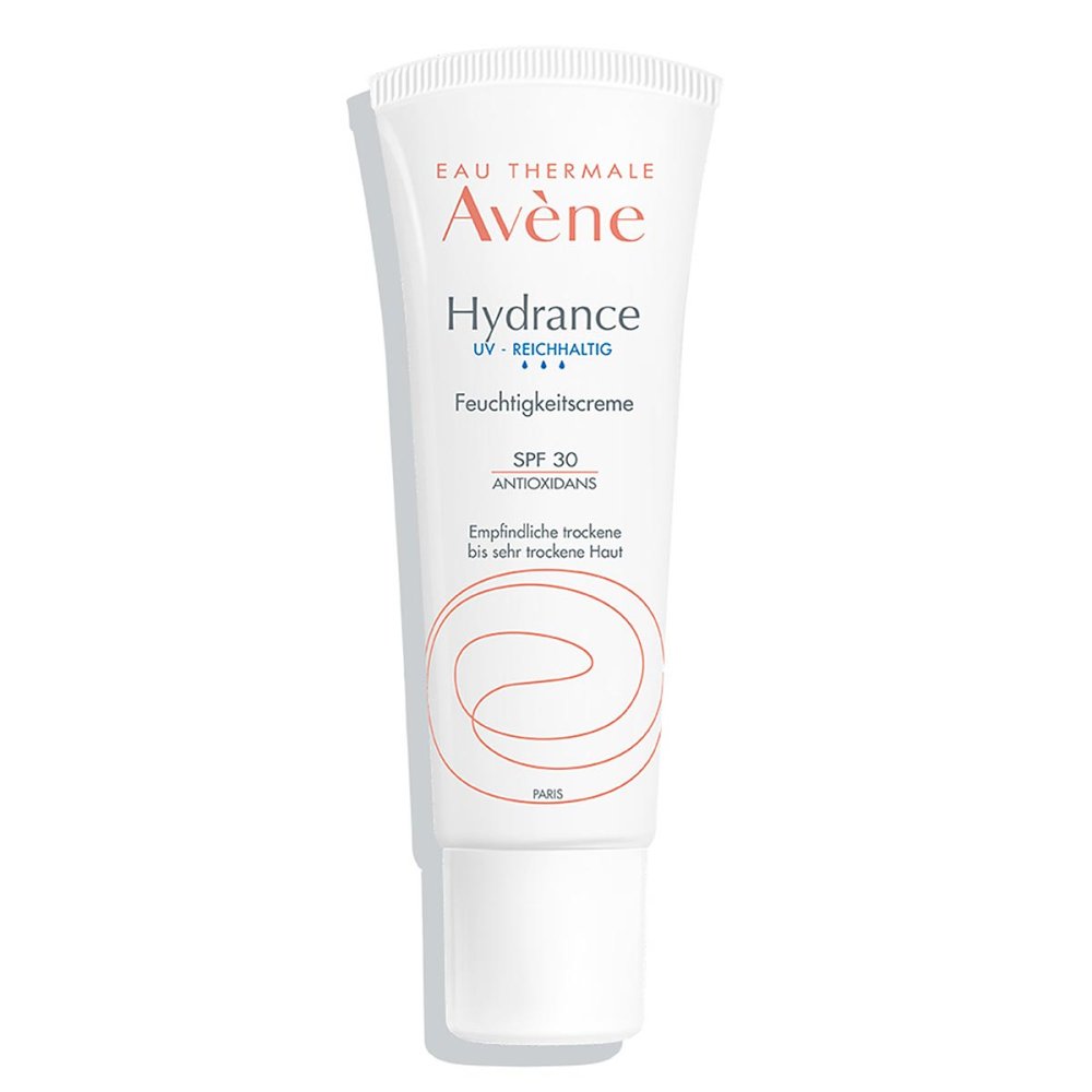 Das Produktfoto zeigt Avene Hydrance Uv Reichhaltig Feuchtigk.Cre.Spf 30 (40 ml) PZN 11352972