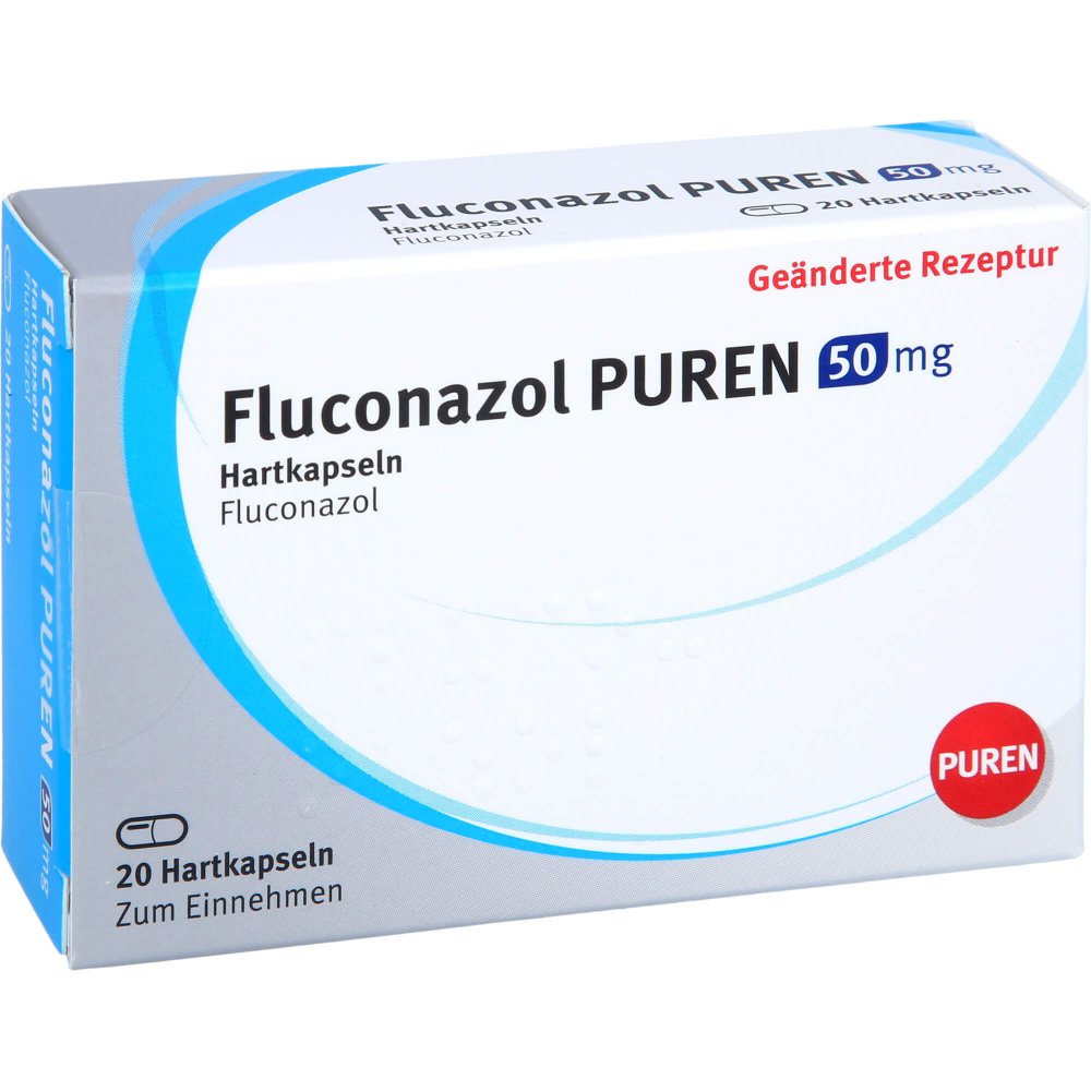 Fluconazol Puren 50 Mg Hartkapseln (20 stk)