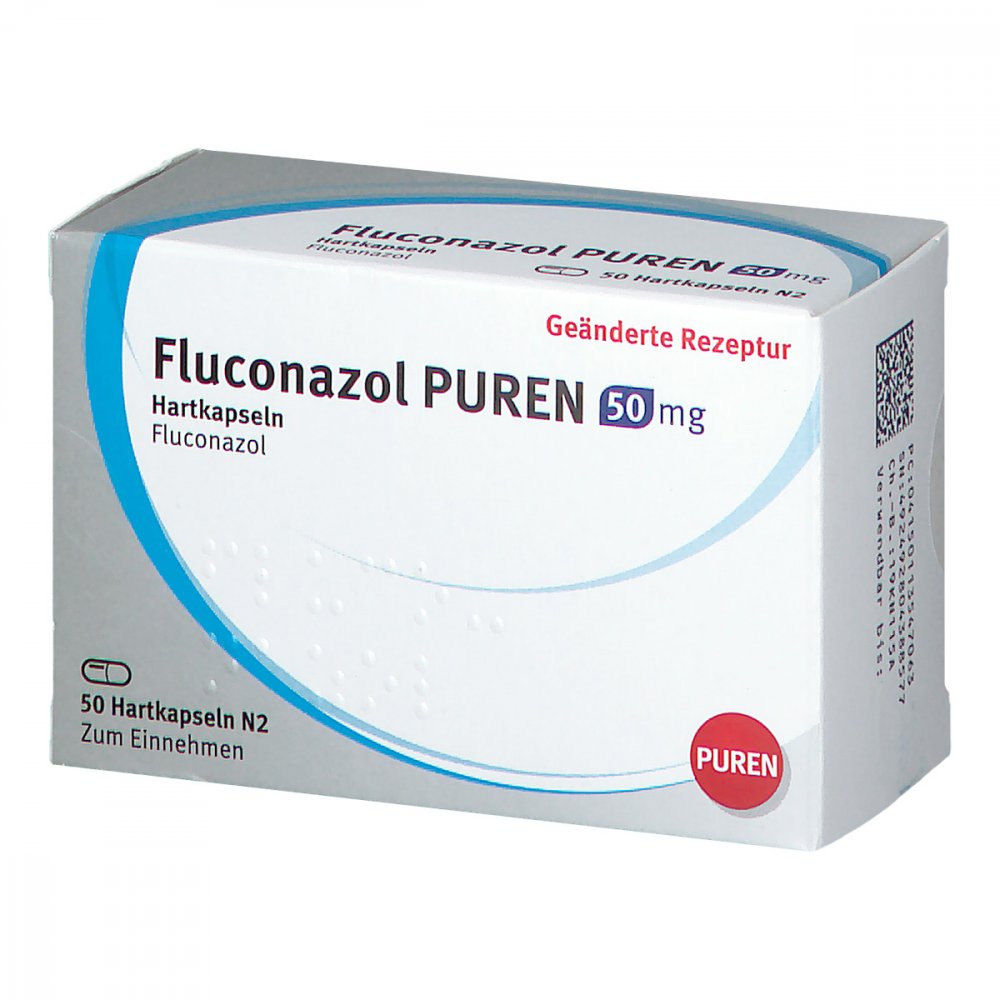 Fluconazol Puren 50 Mg Hartkapseln (50 stk)