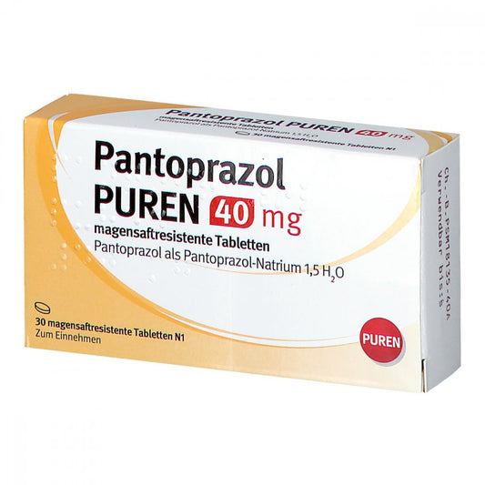 Pantoprazol Puren 40 Mg Magensaftres.Tabletten (30 stk)