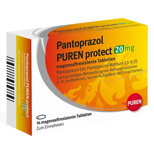 Pantoprazol Puren Protect 20 Mg Magensaftres.Tabl. (14 stk)