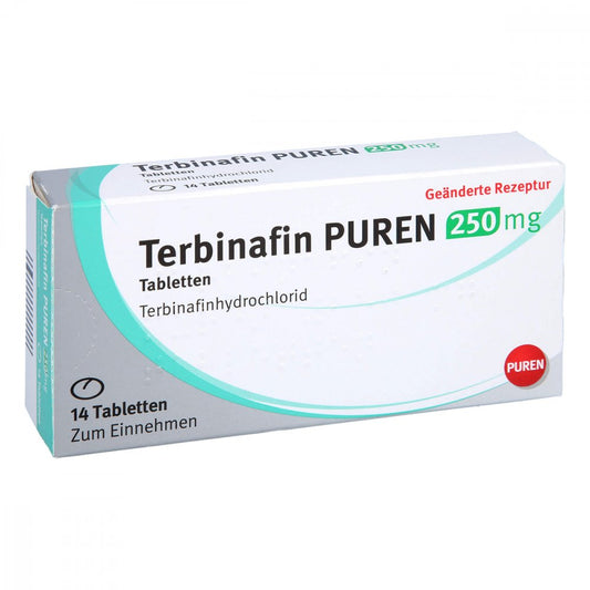 Terbinafin Puren 250 Mg Tabletten (14 stk)