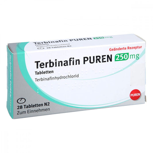 Terbinafin Puren 250 Mg Tabletten (28 stk)