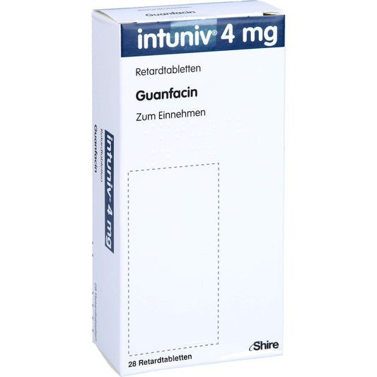 Das Produktfoto zeigt Intuniv 4 Mg Retardtabletten (28 stk) PZN 11383323