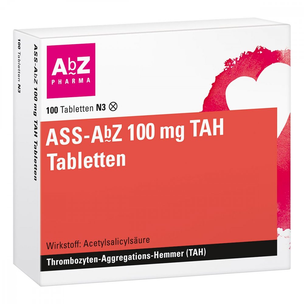 Ass Abz 100 Mg Tah Tabletten (100 stk)