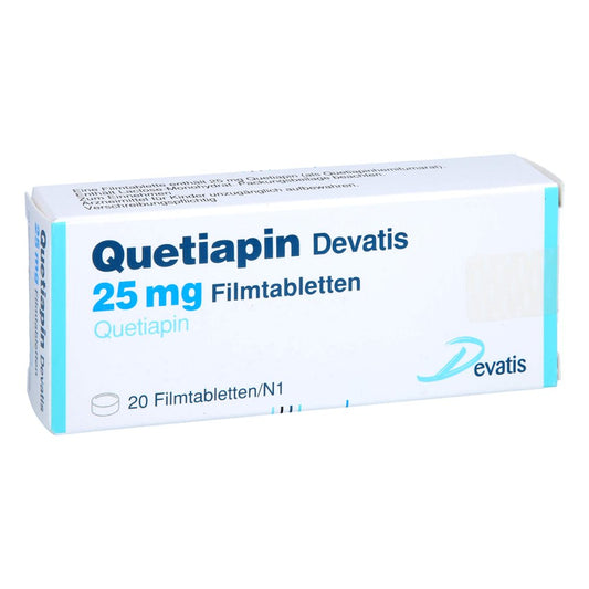 Quetiapin Devatis 25 Mg Filmtabletten (20 stk)