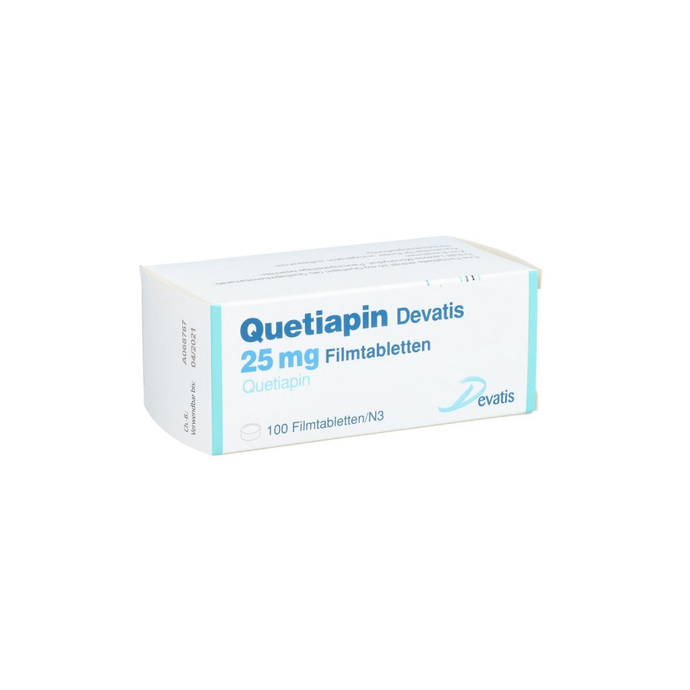 Quetiapin Devatis 25 Mg Filmtabletten (100 stk)