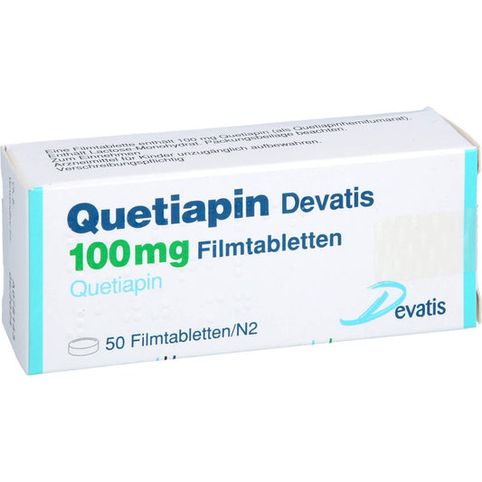 Quetiapin Devatis 100 Mg Filmtabletten (50 stk)