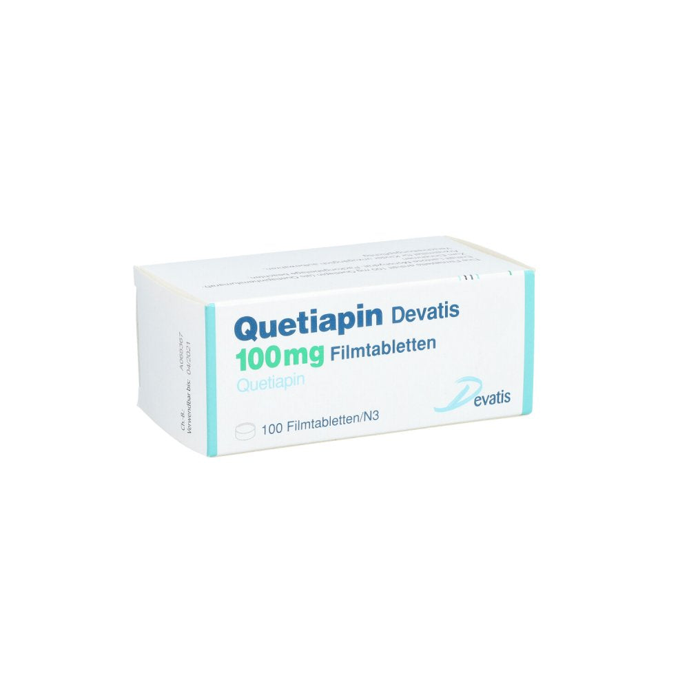 Quetiapin Devatis 100 Mg Filmtabletten (100 stk)