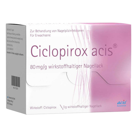 Ciclopirox Acis 80 Mg/G Wirkstoffhalt.Nagellack (3 g)