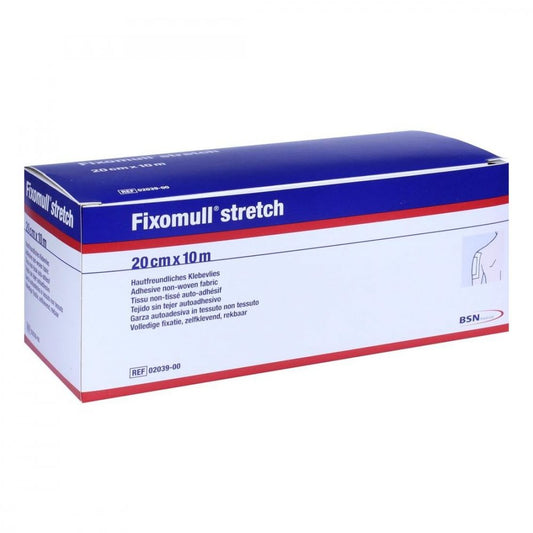 Das Produktfoto zeigt Fixomull Stretch 20 Cmx10 M (1 stk) PZN 11522026