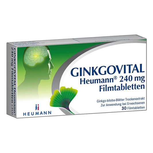 Ginkgovital Heumann 240 Mg Filmtabletten (30 stk)