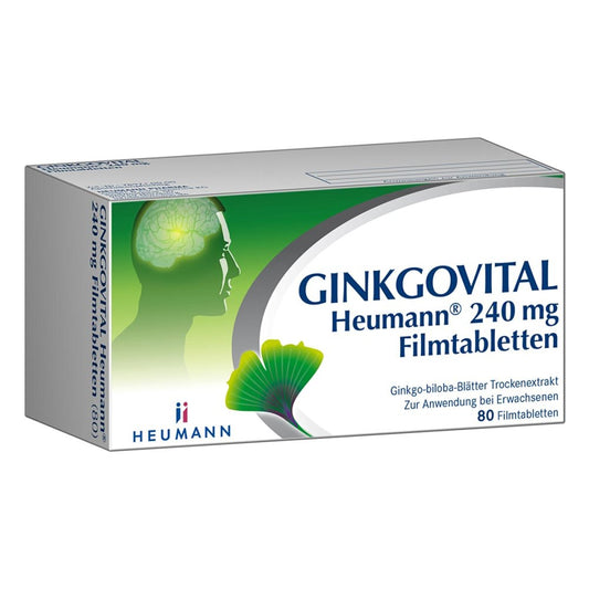 Ginkgovital Heumann 240 Mg Filmtabletten (80 stk)