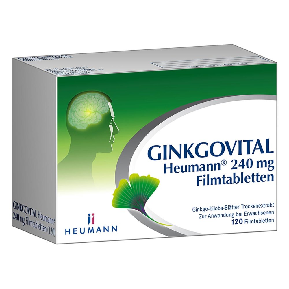 Ginkgovital Heumann 240 Mg Filmtabletten (120 stk)