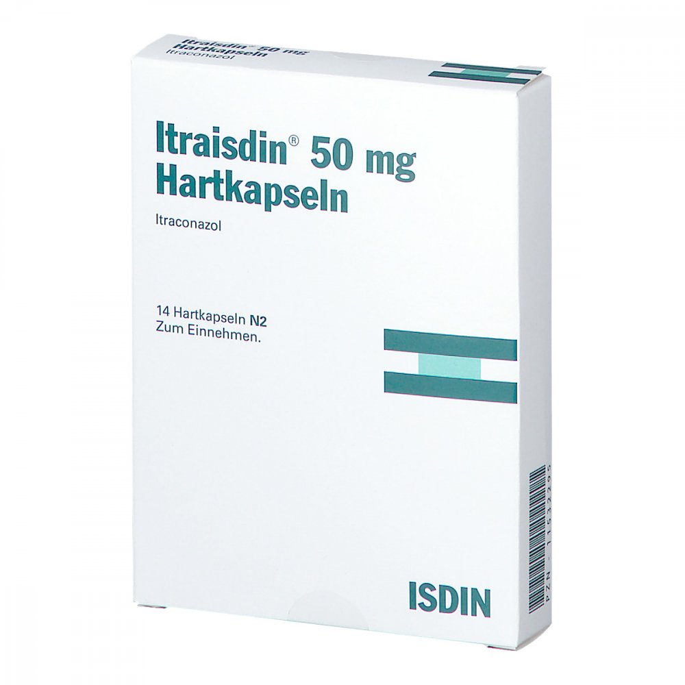 Itraisdin 50 Mg Hartkapseln (14 stk)