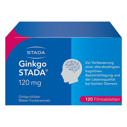 Ginkgo Stada 120 Mg Filmtabletten (120 stk)