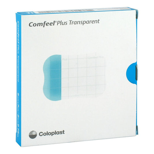 Das Produktfoto zeigt Comfeel Plus Transp.Hydrokolloidverb.5x7 Cm 35300 (10 stk) PZN 11560512