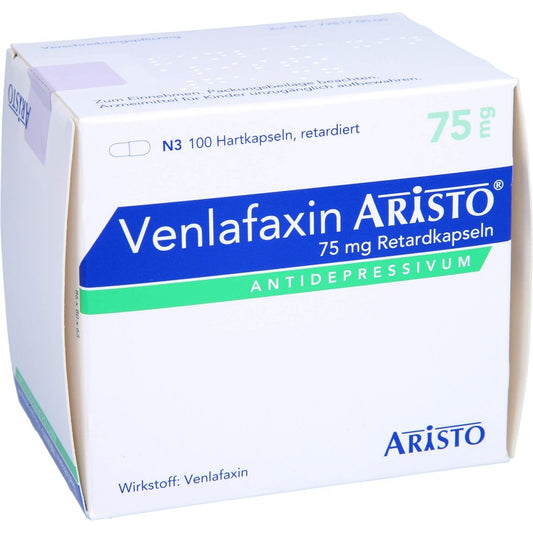 Venlafaxin Aristo 75 Mg Retardkapseln (100 stk)