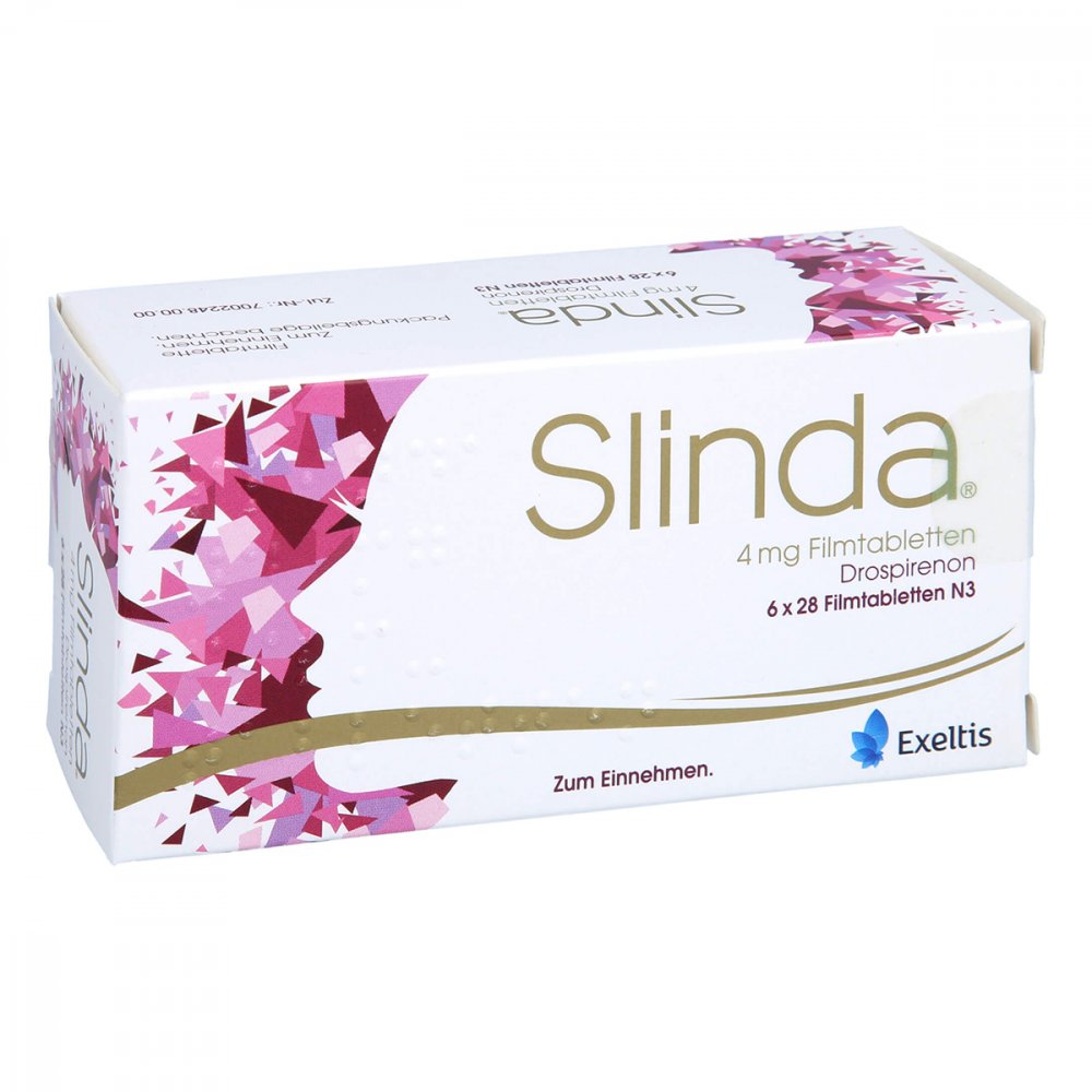 Slinda 4 Mg Filmtabletten (6X28 stk)