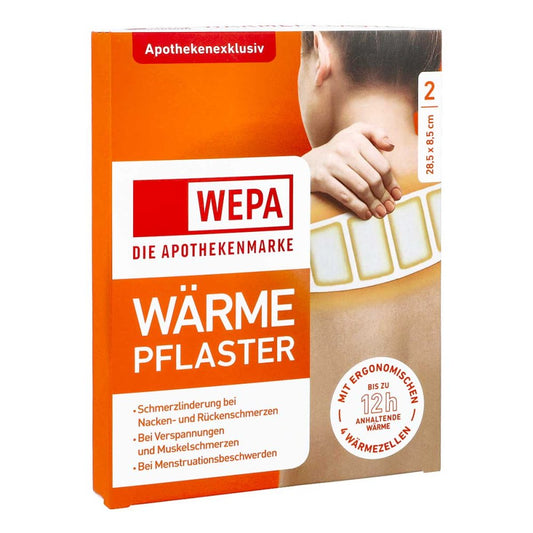 Wärmepflaster Nacken/Rücken 8,5x28,5 Cm Wepa (2 stk)