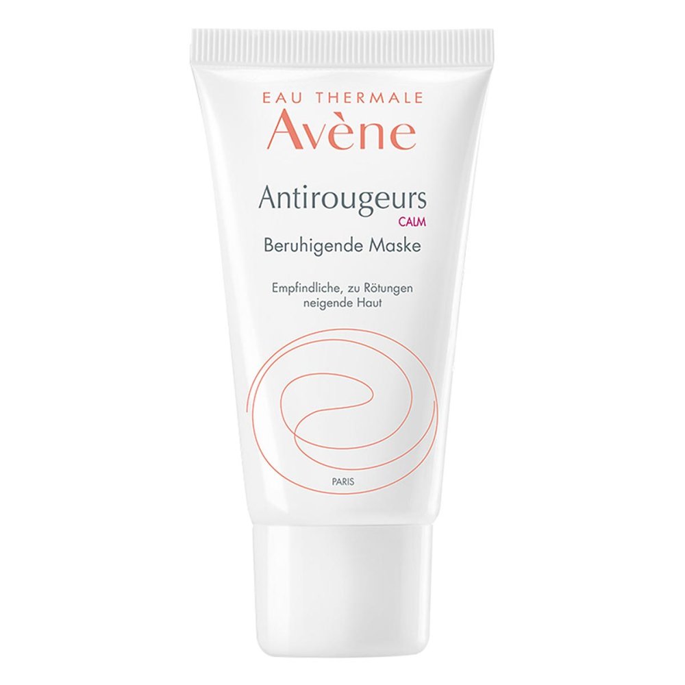 Das Produktfoto zeigt Avene Antirougeurs Calm Beruhigende Maske (50 ml) PZN 11696016