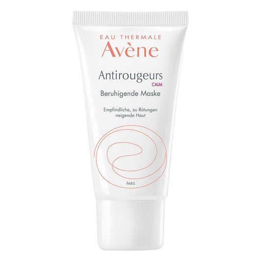 Das Produktfoto zeigt Avene Antirougeurs Calm Beruhigende Maske (50 ml) PZN 11696016