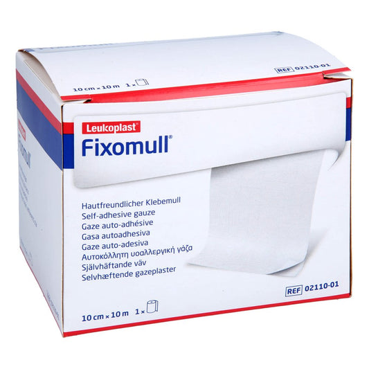 Das Produktfoto zeigt Fixomull Klebemull 10 Cmx10 M (1 stk) PZN 11732195
