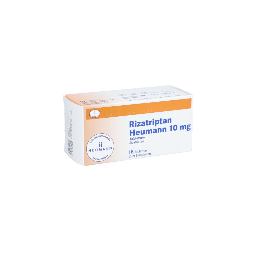 Rizatriptan Heumann 10 Mg Tabletten (18 stk)