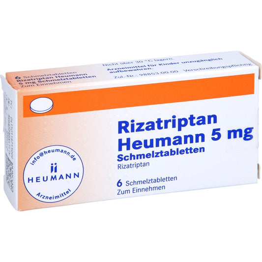 Rizatriptan Heumann 5 Mg Schmelztabletten (6 stk)
