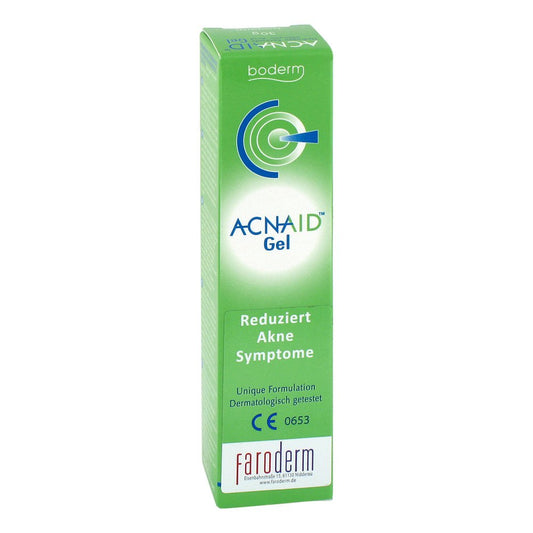 Das Produktfoto zeigt Acnaid Gel Bei Akne Medizinprodukt (30 g) PZN 11886076