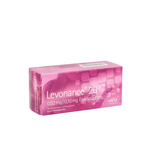 Levonance 20 0,02 Mg/0,10 Mg Filmtabletten (6X21 stk)