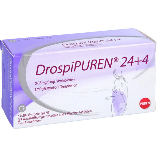 Drospipuren 24+4 0,02 Mg/3 Mg Filmtabletten (6X28 stk)