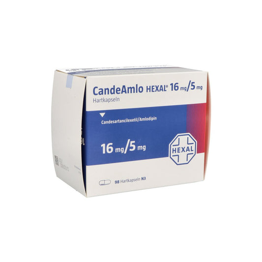 Candeamlo Hexal 16 Mg/5 Mg Hartkapseln (98 stk)