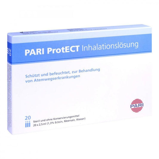 Pari Protect Inhalationslösung Mit Ectoin Ampullen (20X2.5 ml)